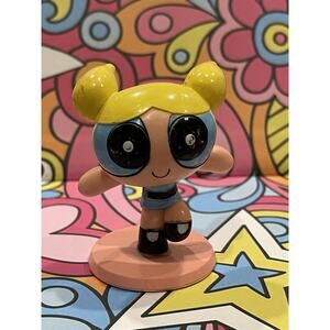 POWERPUFF GIRLS BUBBLES FIGURE PVC 2000 CARTOON NETWORK
